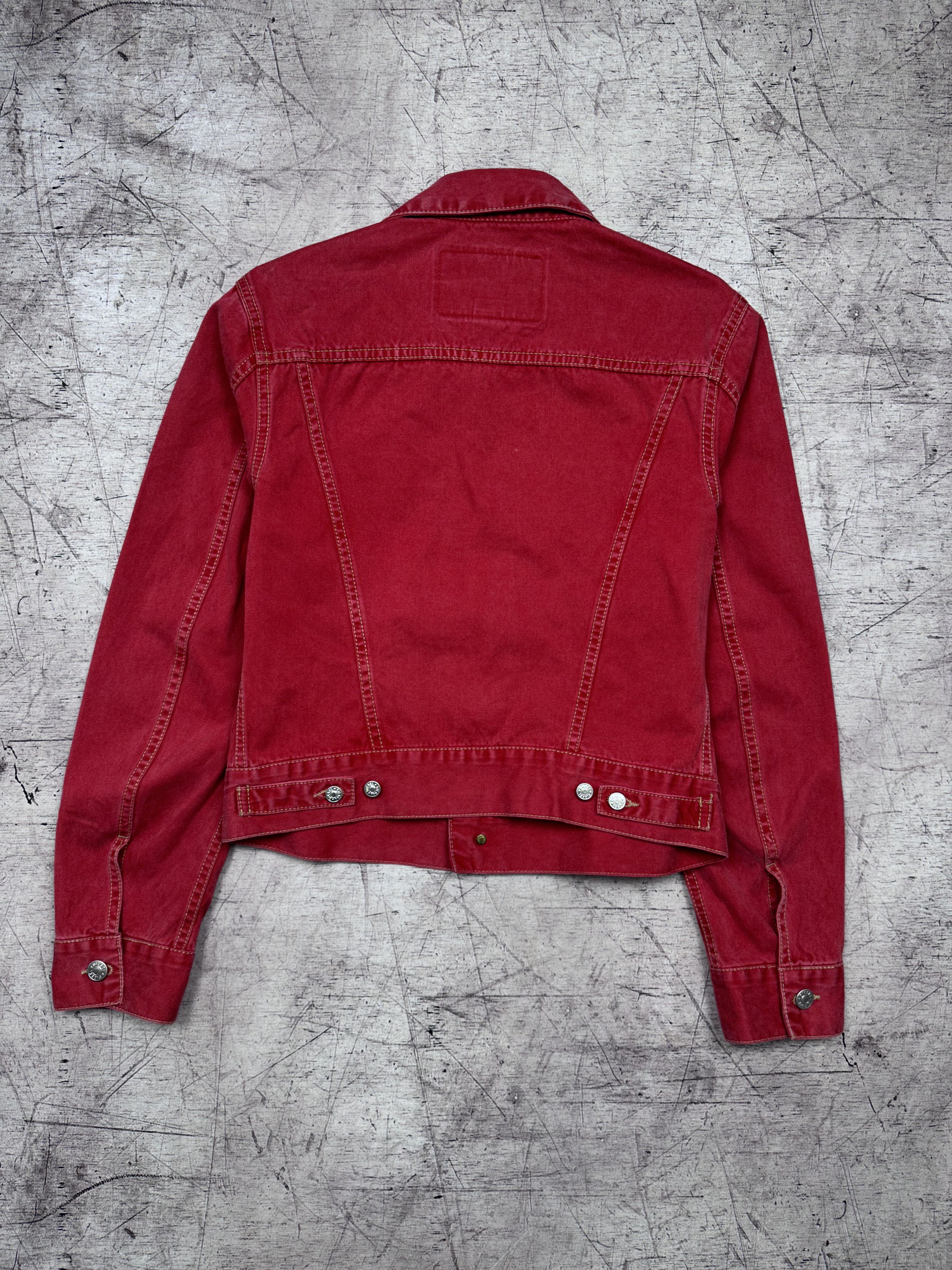 Diesel × Vintage Diesel 90s Vintage Womens Denim Jacket Size L / US 10 / IT 46 - 7 Thumbnail