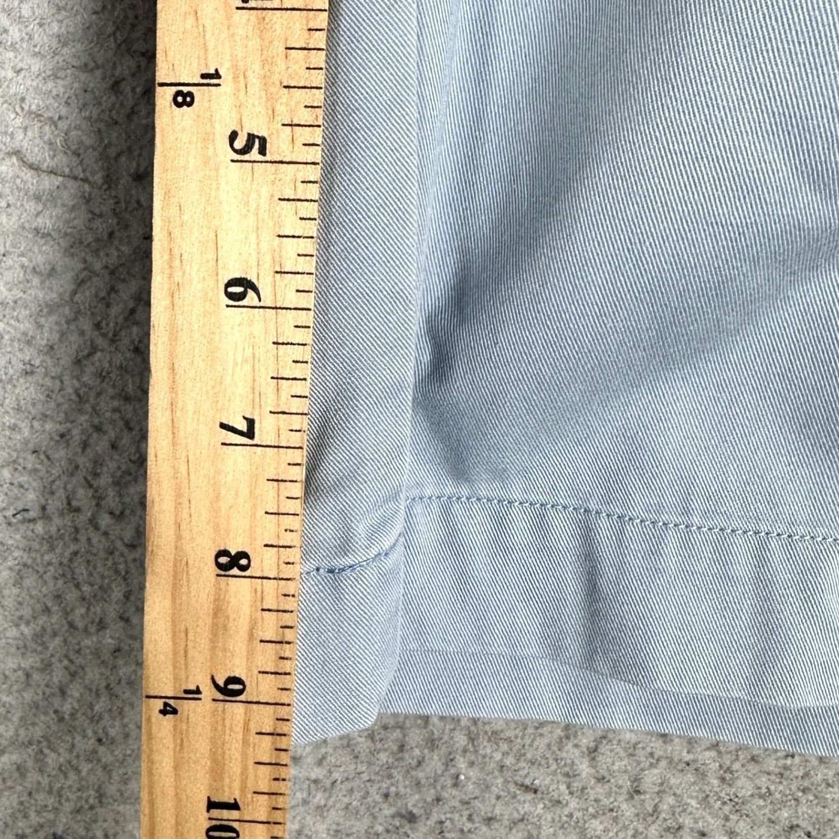 Polo Ralph Lauren Polo Ralph Lauren Shorts Mens 33 Blue Chino Flat Front Lightweight EUC Size US XS / EU 42 / 0 - 6 Thumbnail