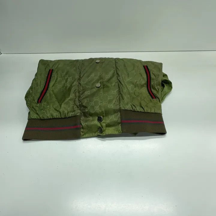 Gucci Gucci Gucci Stylish Hooded Jacket in Olive Green -2506 Size US S / EU 44-46 / 1 - 6 Thumbnail