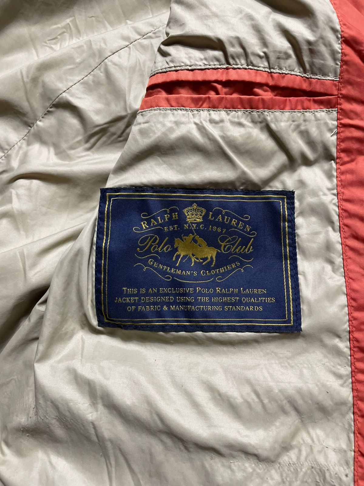 Polo Ralph Lauren Vintage Polo Ralph Lauren Nylon Orange Quilted Vest Gilet Size US S / EU 44-46 / 1 - 16 Thumbnail