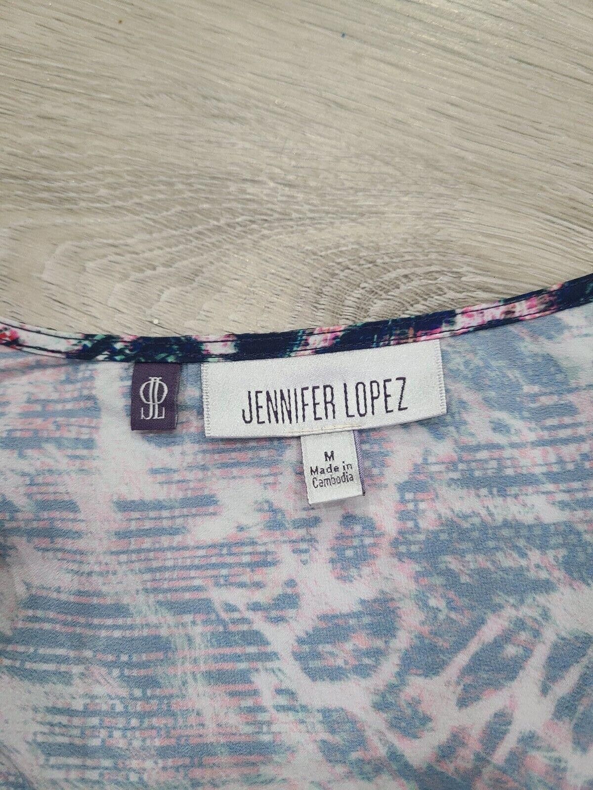 Designer Jennifer Lopez Romper Medium NWT V Neck 3/4 Bell Sleeves Size 32" / US 10 / IT 46 - 9 Thumbnail