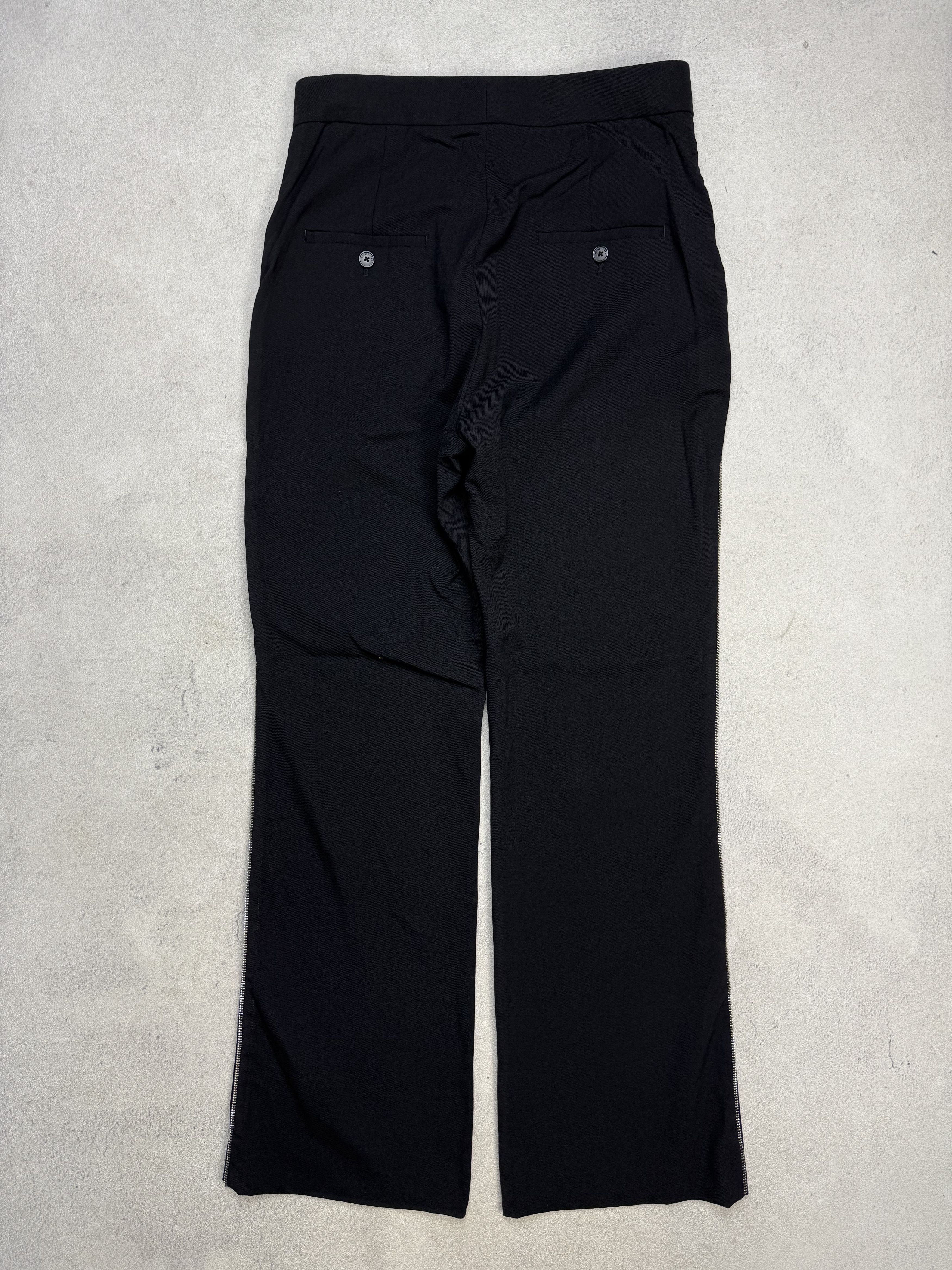 Helmut Lang Helmut Lang Side Zipper Wool Pants Size 4 Size 30" / US 8 / IT 44 - 6 Thumbnail