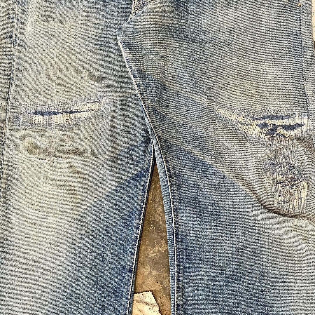 Levi's × Vintage × Wrangler Vintage Dope Drakkar denim selvedge pants Size US 32 / EU 48 - 3 Thumbnail