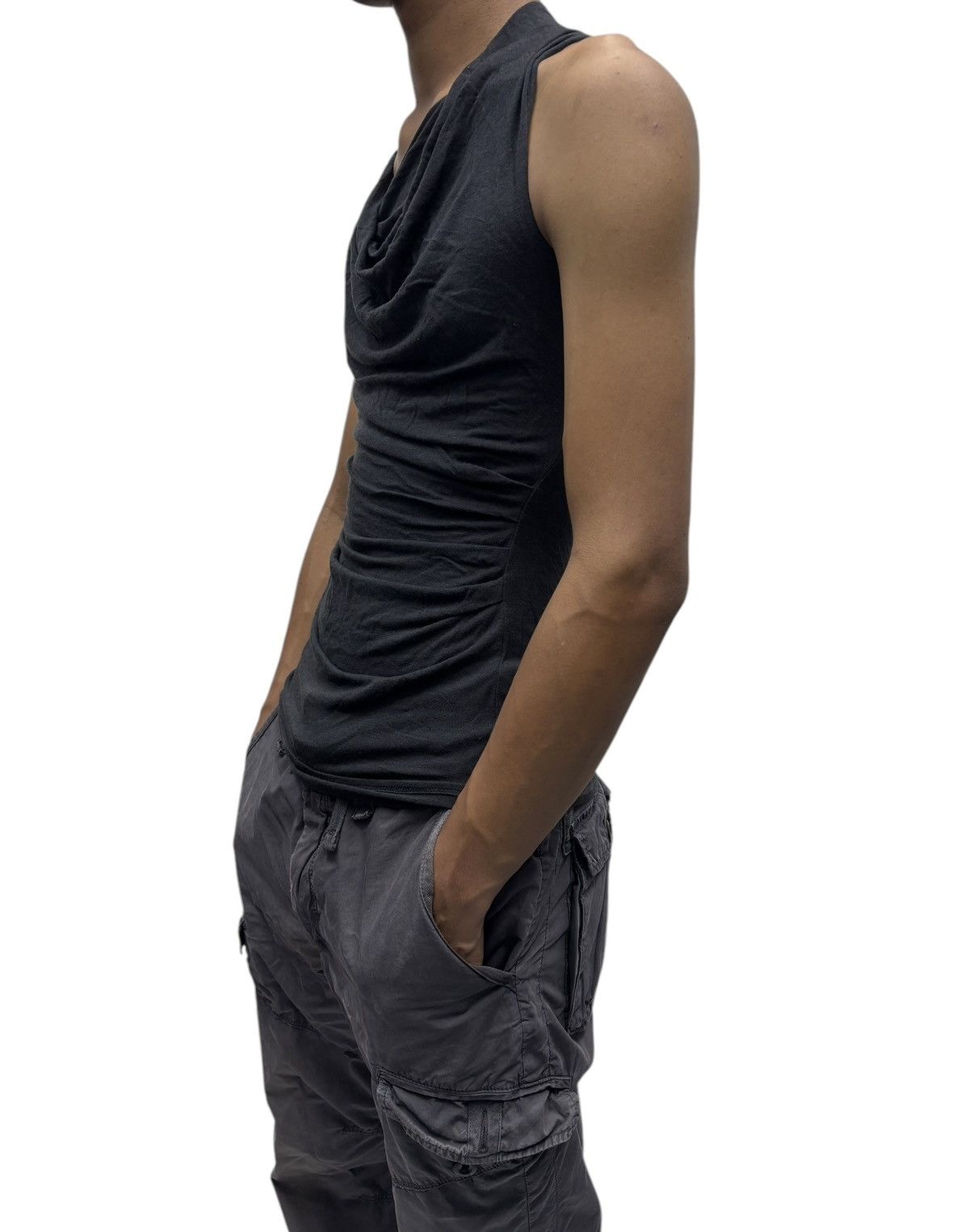 Helmut Lang HELMUT LANG WRINKLE SHIRT SLEEVELESS Size US S / EU 44-46 / 1 - 2 Thumbnail