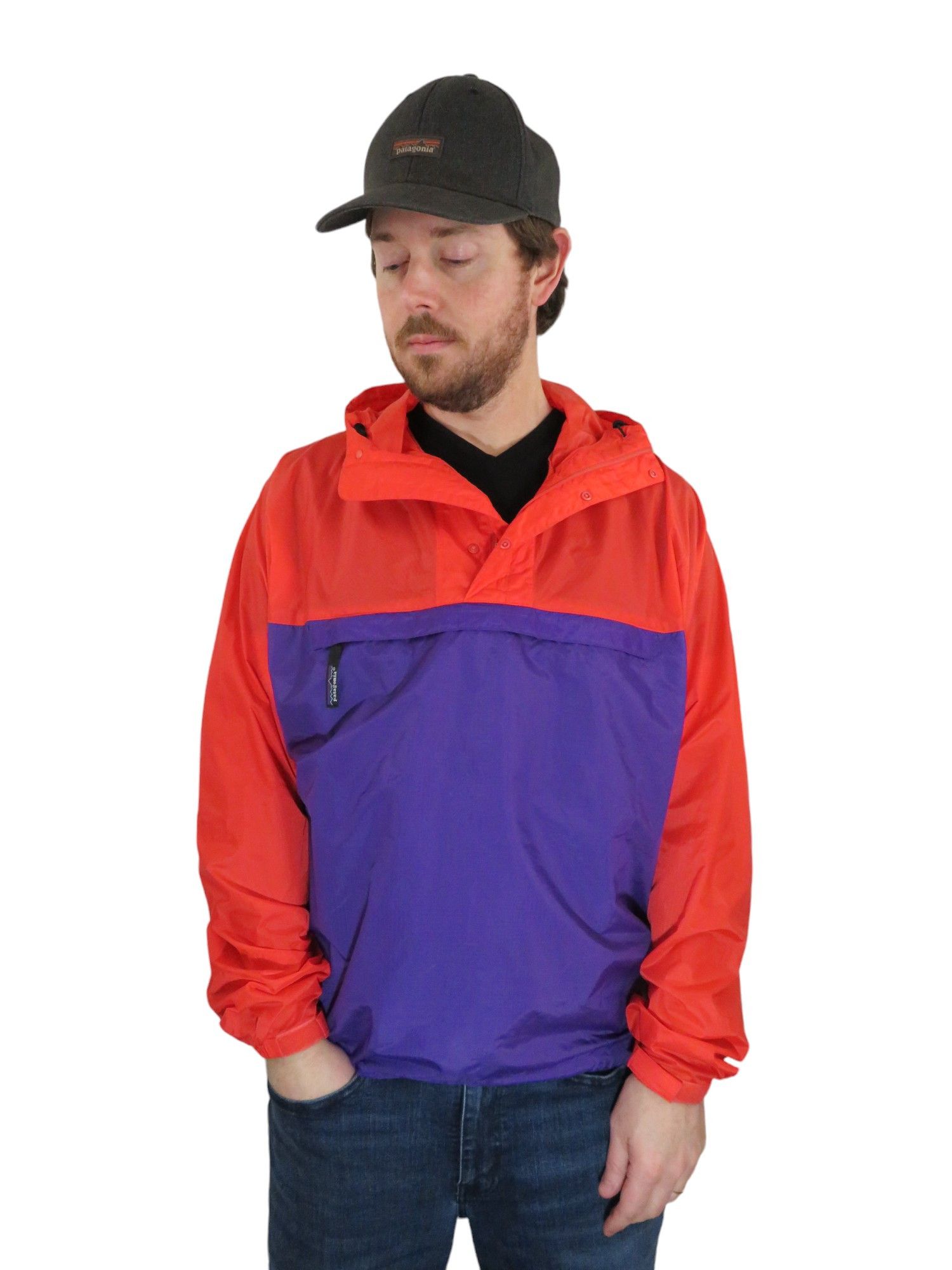 Vintage 91 Patagonia Featherweight Anorak Pullover Jacket