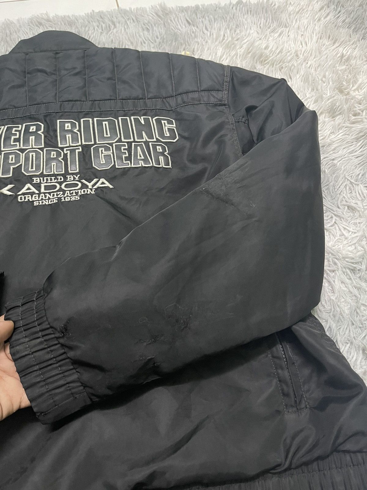 Kadoya 2000s K’S LEATHER BY KADOYA BIKER JACKET RARE Size US L / EU 52-54 / 3 - 19 Thumbnail