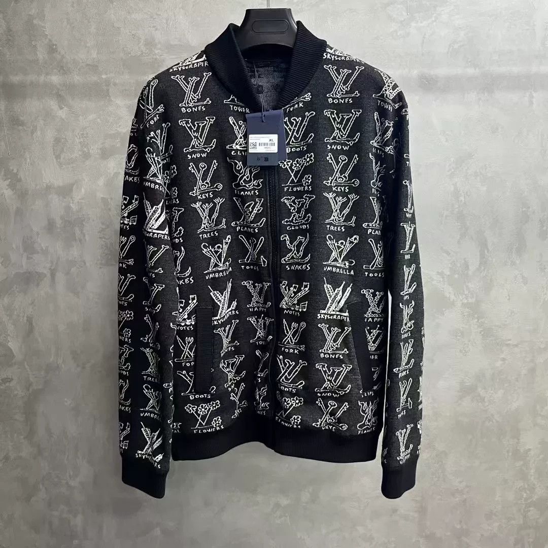 Louis Vuitton Louis Vuitton Retro Black Hoodie xl Men Size US XL / EU 56 / 4 - 1 Thumbnail