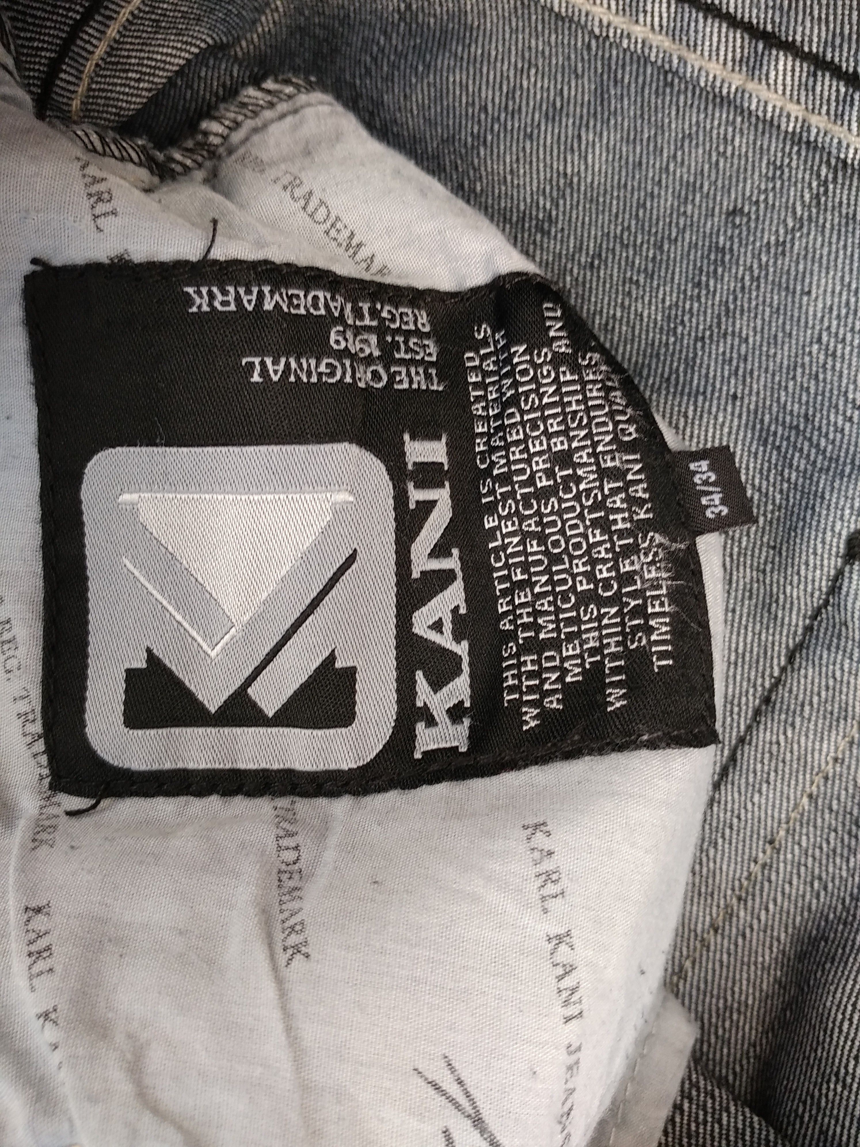 Karl Kani KARL KANI jeans, baggy, vintage Kani jeans, 90s hip hop W 34 Size US 34 / EU 50 - 15 Thumbnail