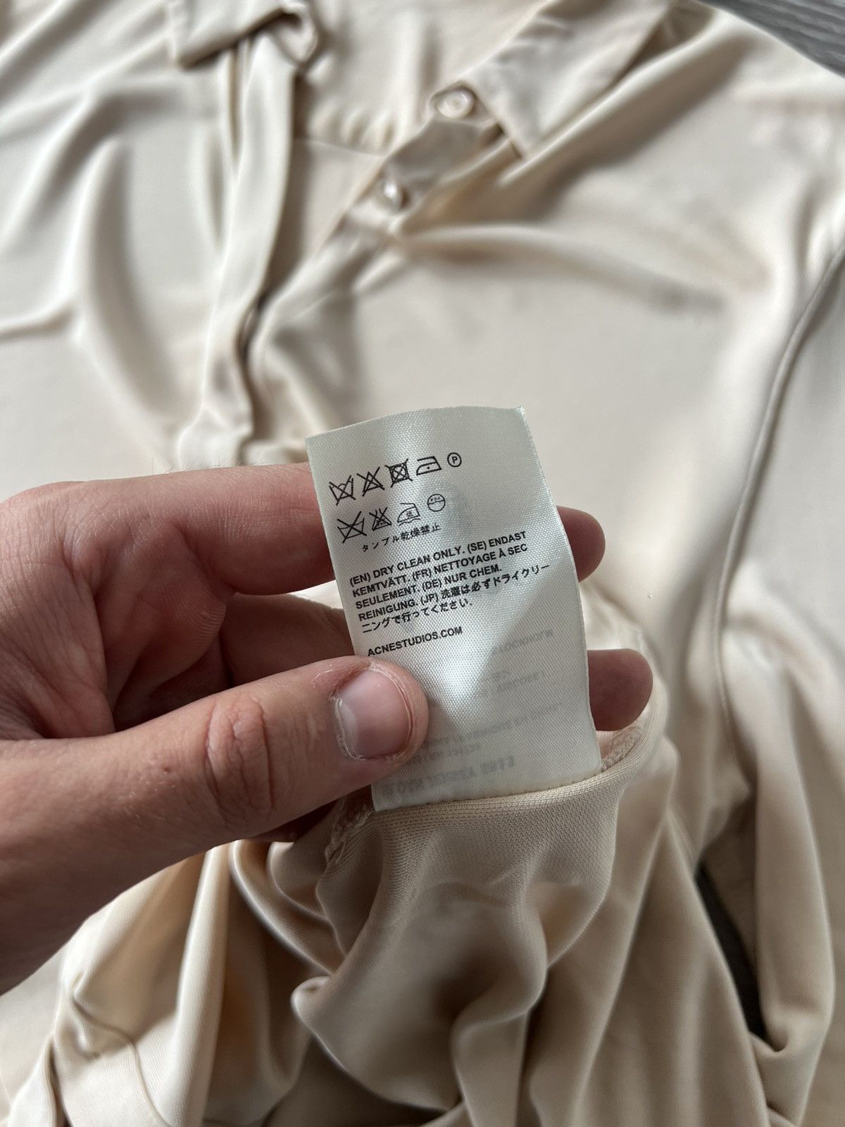 Acne Studios ‼️Vintage Acne Studios SS13 Sloan Jersey Viscose Blouses‼️ Size XS / US 0-2 / IT 36-38 - 18 Thumbnail