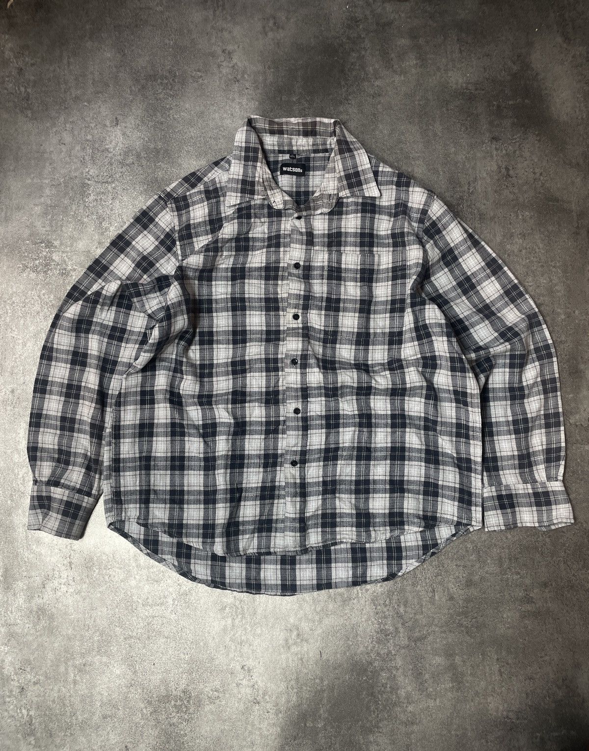 Flannel Vintage Y2K Flannel Shirt Boxy Fit Thick Rare Size US XL / EU 56 / 4 - 1 Thumbnail