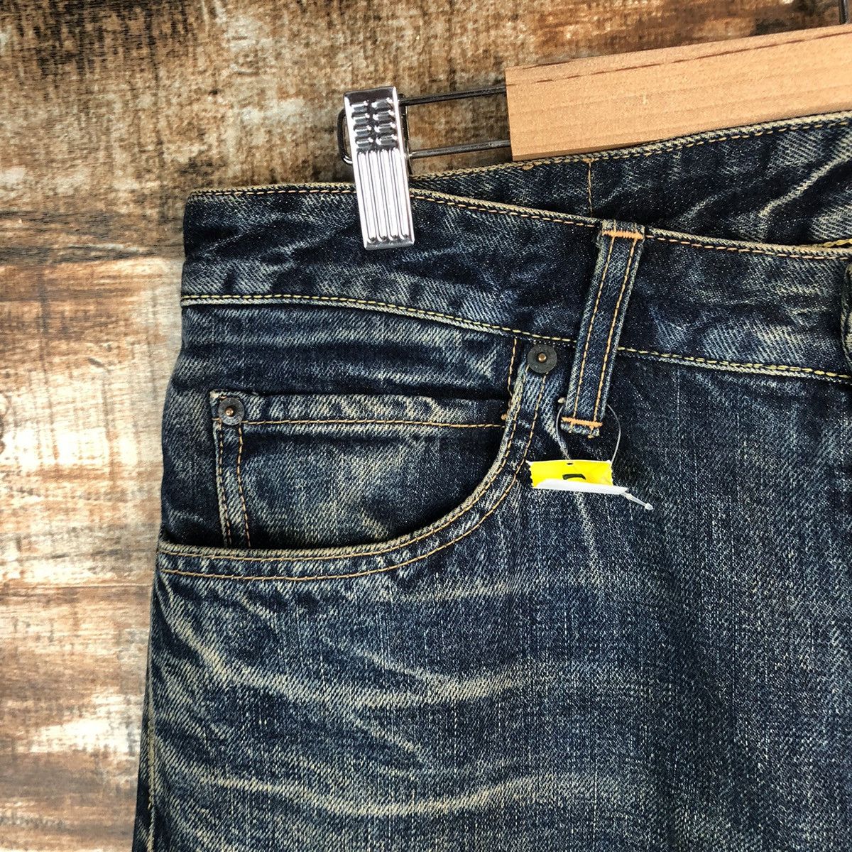 HOLLYWOOD RANCH MARKET DLL HRM Hollywood Ranch Market Blue Denim jeans Pants #C131 Size US 33 - 7 Thumbnail