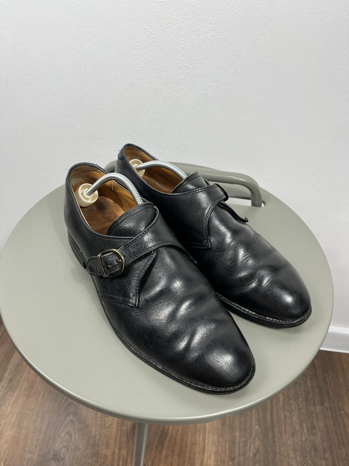 Alden Alden Leather Monk Strap Shoes US 8 Made in USA Dress Shoes Size US 8 / EU 41 - 3 Thumbnail