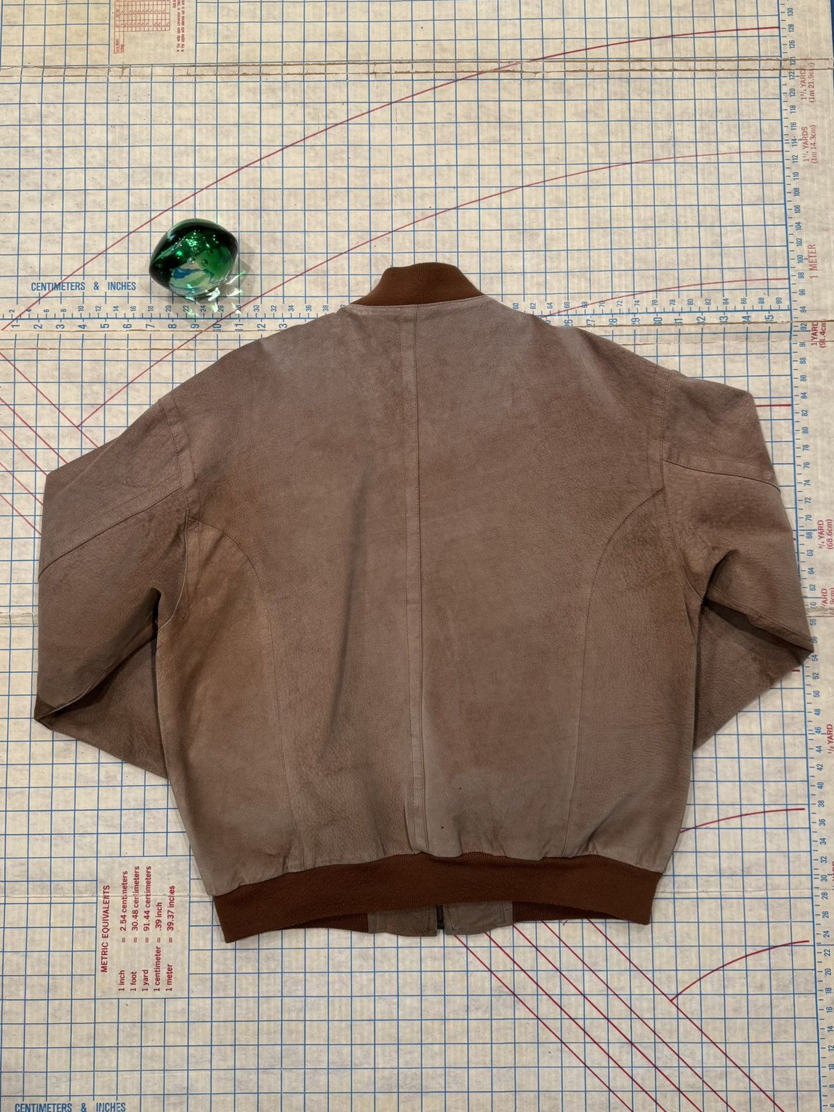 Chaps Ralph Lauren Vintage Chaps Ralph Lauren Suede Leather Bomber Jacket Mediu Size US M / EU 48-50 / 2 - 9 Thumbnail