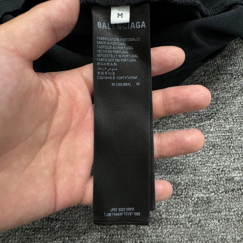 Balenciaga Balenciaga Black Sanskrit Short Sleeves-2506 Size US M / EU 48-50 / 2 - 3 Thumbnail