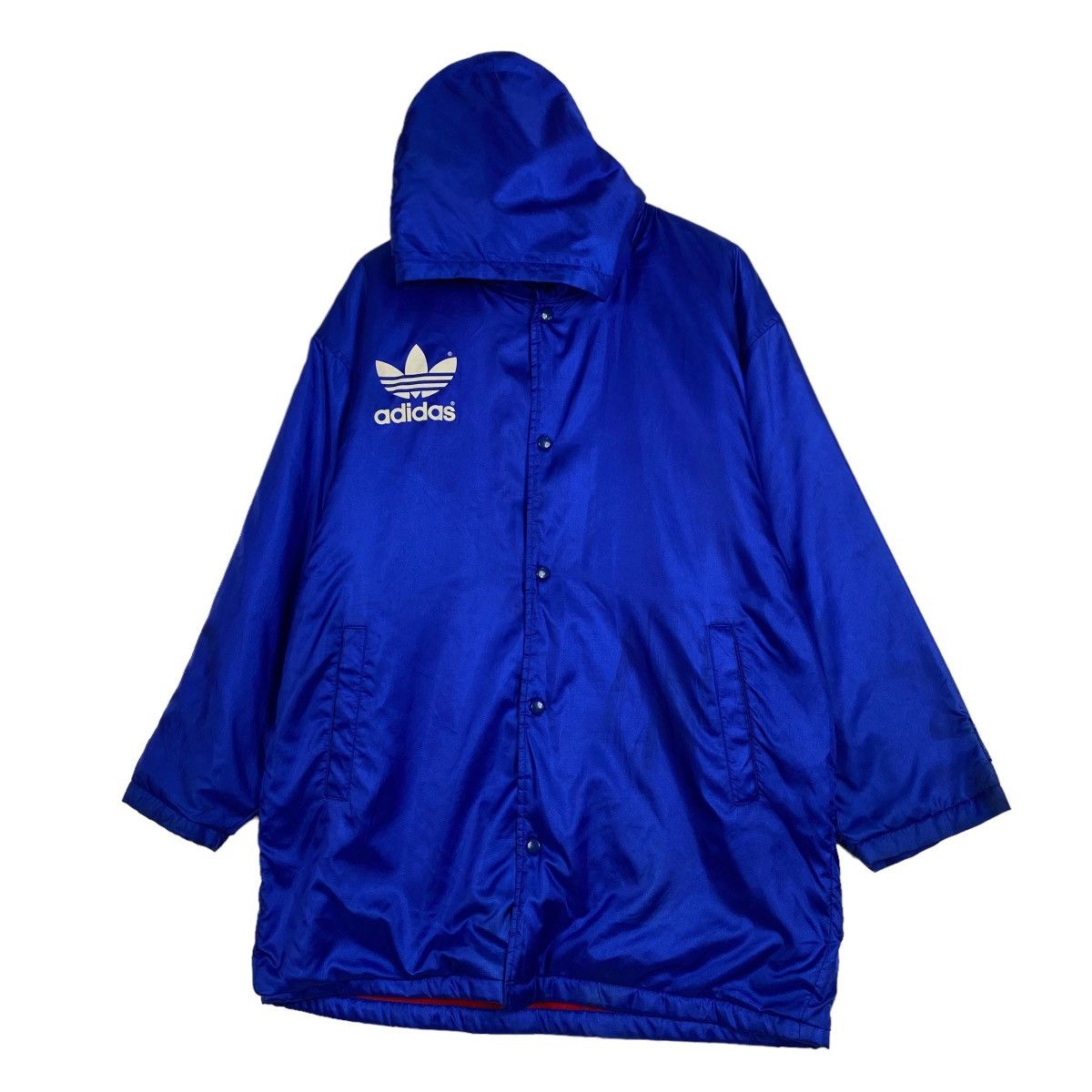 Adidas × Japanese Brand × Vintage Adidas vintage coach jacket hoodie Size US L / EU 52-54 / 3 - 3 Thumbnail