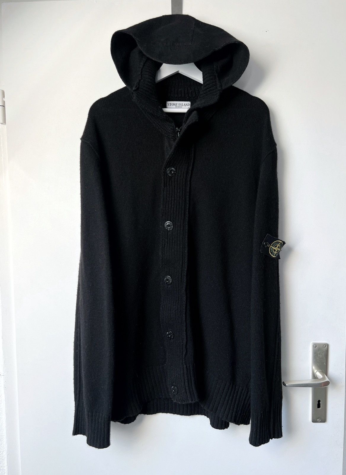 Stone Island × Vintage Stone Island Vintage Wool Zip Sweater Size US XXL / EU 58 / 5 - 1 Thumbnail