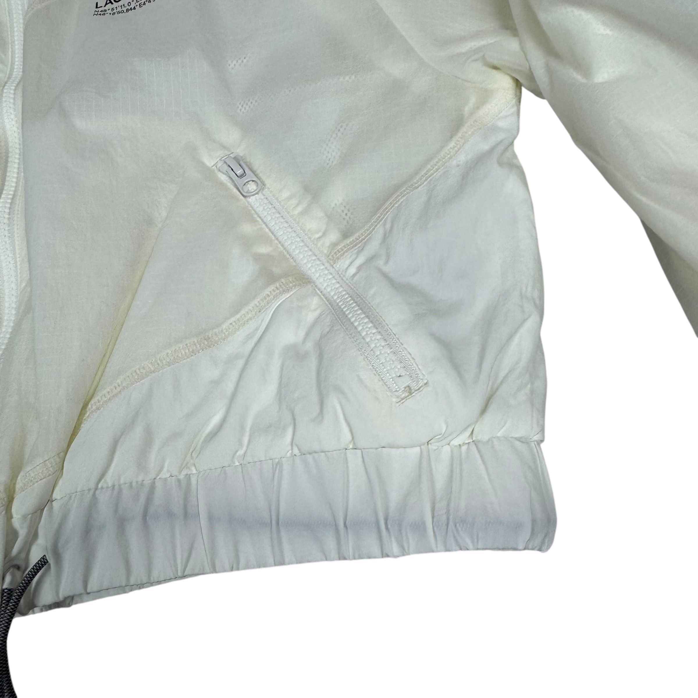 Lacoste Lacoste Women's White Mesh Lined Asymmetric Switch Tracksuit Size XS / US 0-2 / IT 36-38 - 10 Thumbnail