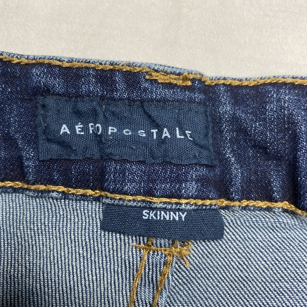 Aeropostale Aeropostale Skinny Jeans Dark Wash Women's Size 32/30 EUC Size 32" / US 10 / IT 46 - 4 Thumbnail