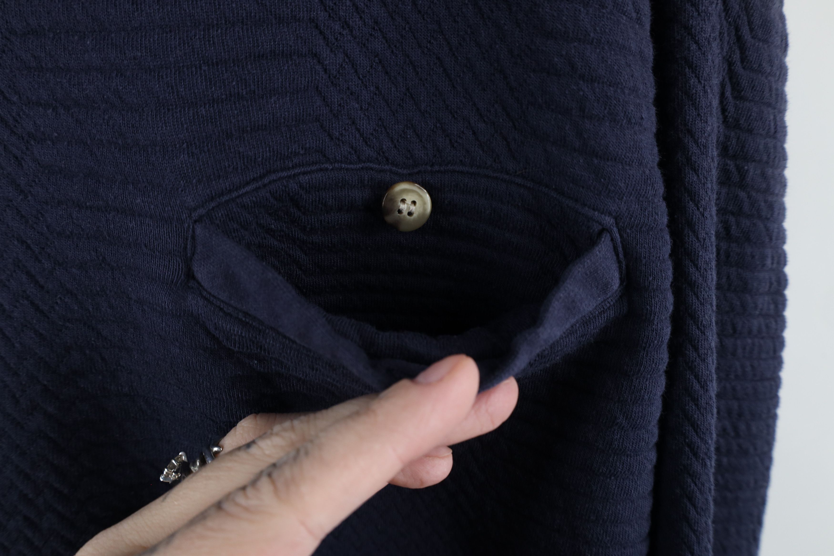 Vintage Vintage 90s Streetwear Collared Pullover Sweatshirt Blue Size US XL / EU 56 / 4 - 6 Thumbnail