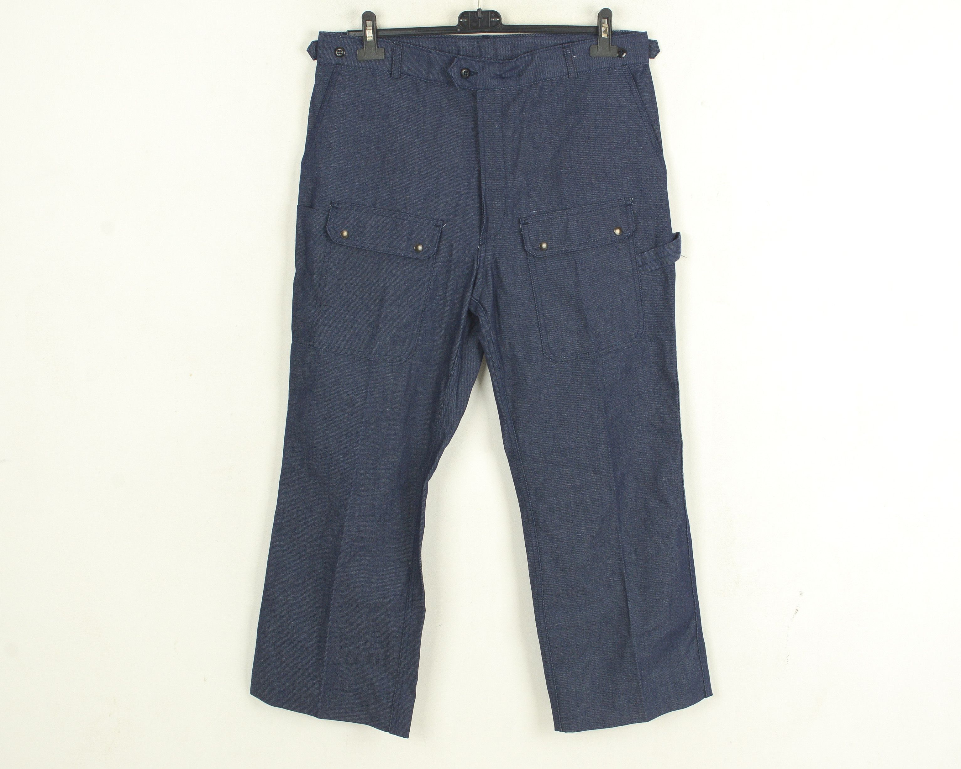 Vintage Adolphe Lafont Sanfor Brand new unworn 1970s pants trousers Size US 32 / EU 48 - 1 Thumbnail