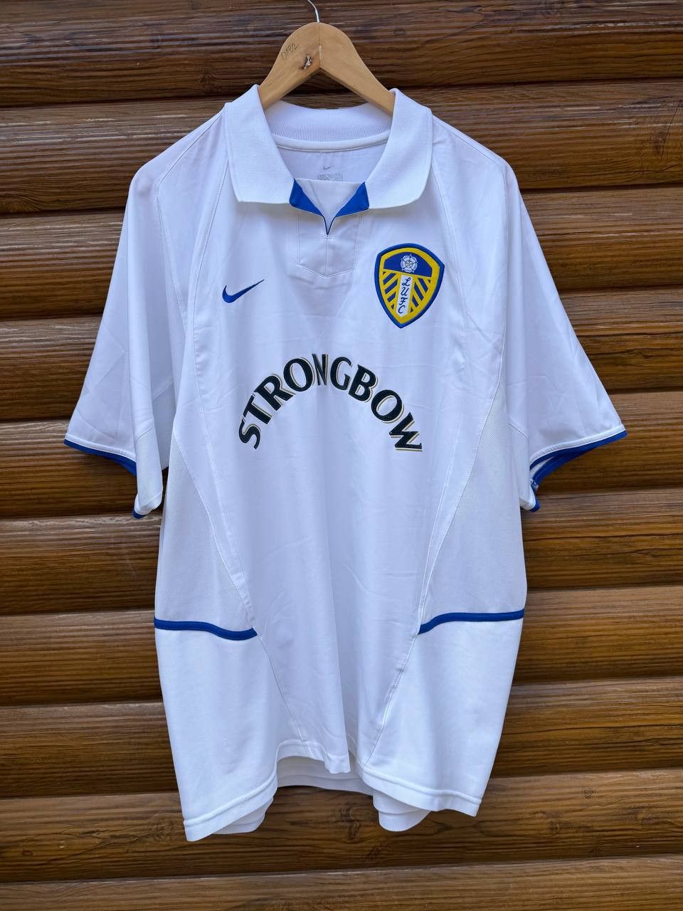 Nike Vintage Nike Strongbow Leeds United Home Football Jersey Size US XL / EU 56 / 4 - 1 Thumbnail