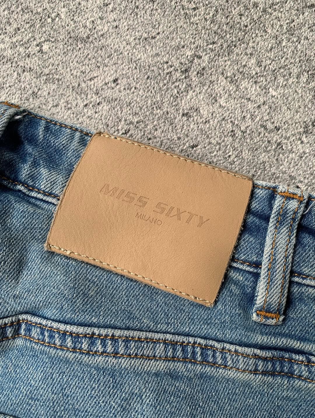 Miss Sixty Vintage Miss Sixty Others Slim Flared Blue Denim Jeans Size 23" - 8 Thumbnail