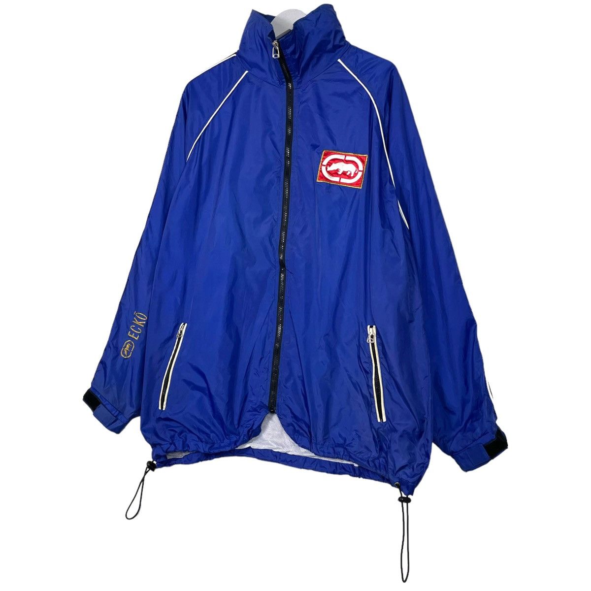Ecko Unltd. × Japanese Brand × Rap Tees 💥90s ECKO BIG LOGO WINDBREAKER JACKET Size US XL / EU 56 / 4 - 2 Thumbnail