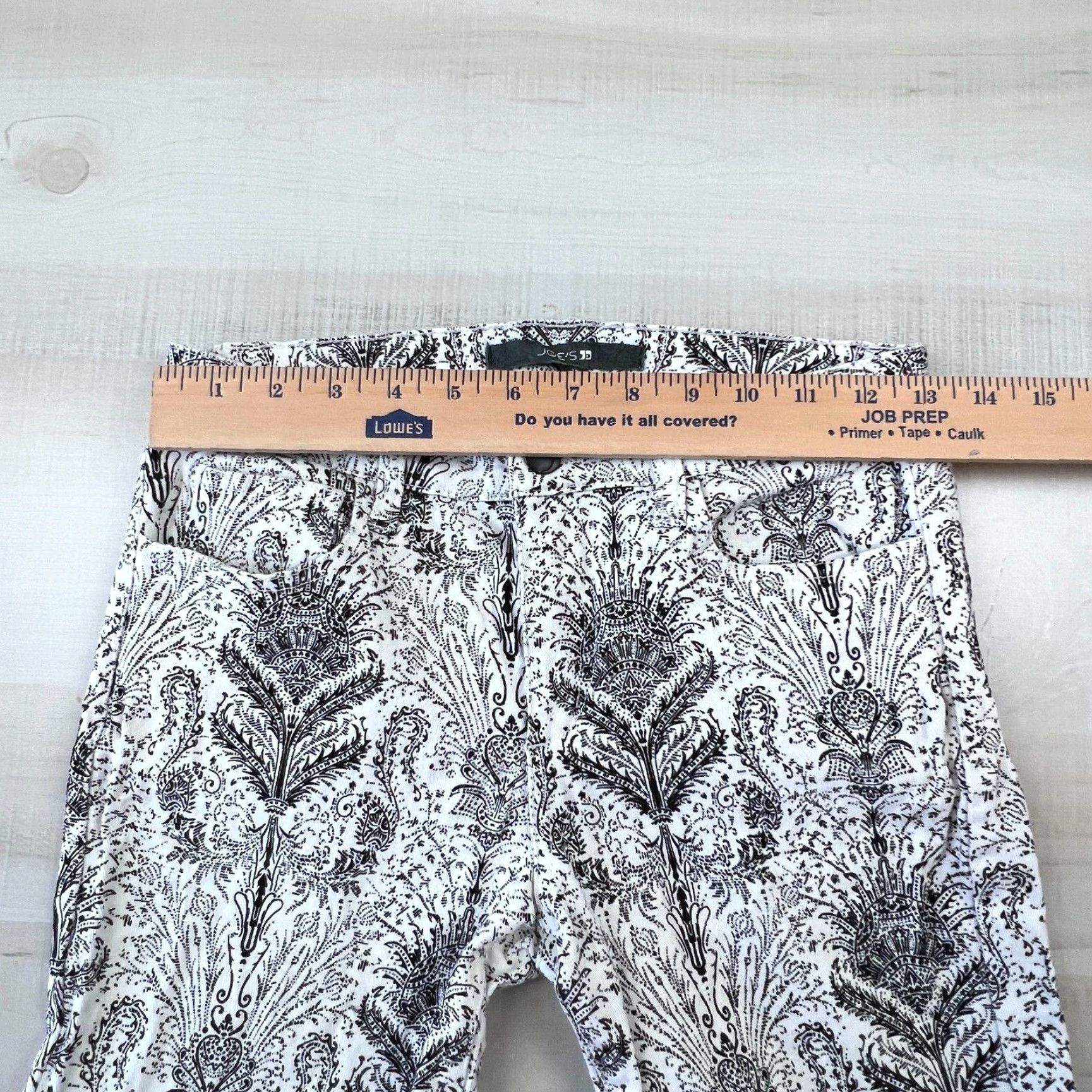 Vintage Joe's Jeans Women's White Skinny Jeans 26 Mid Rise Stretch Cotton Blend Size 26" / US 2 / IT 38 - 7 Thumbnail