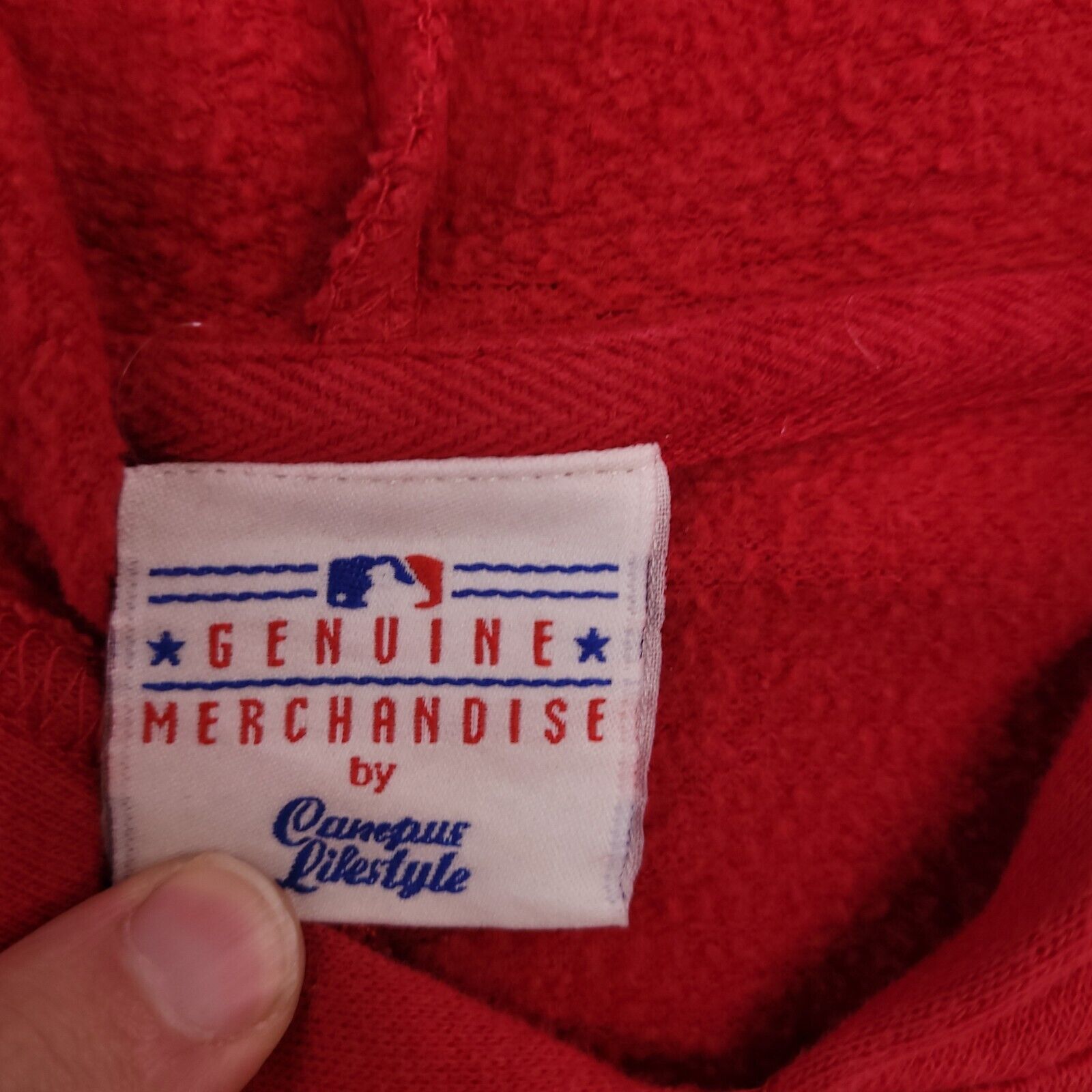 MLB MLB St Lois Cardinals Pullover Hoodie Women Size Large L Red Size L / US 10 / IT 46 - 4 Thumbnail