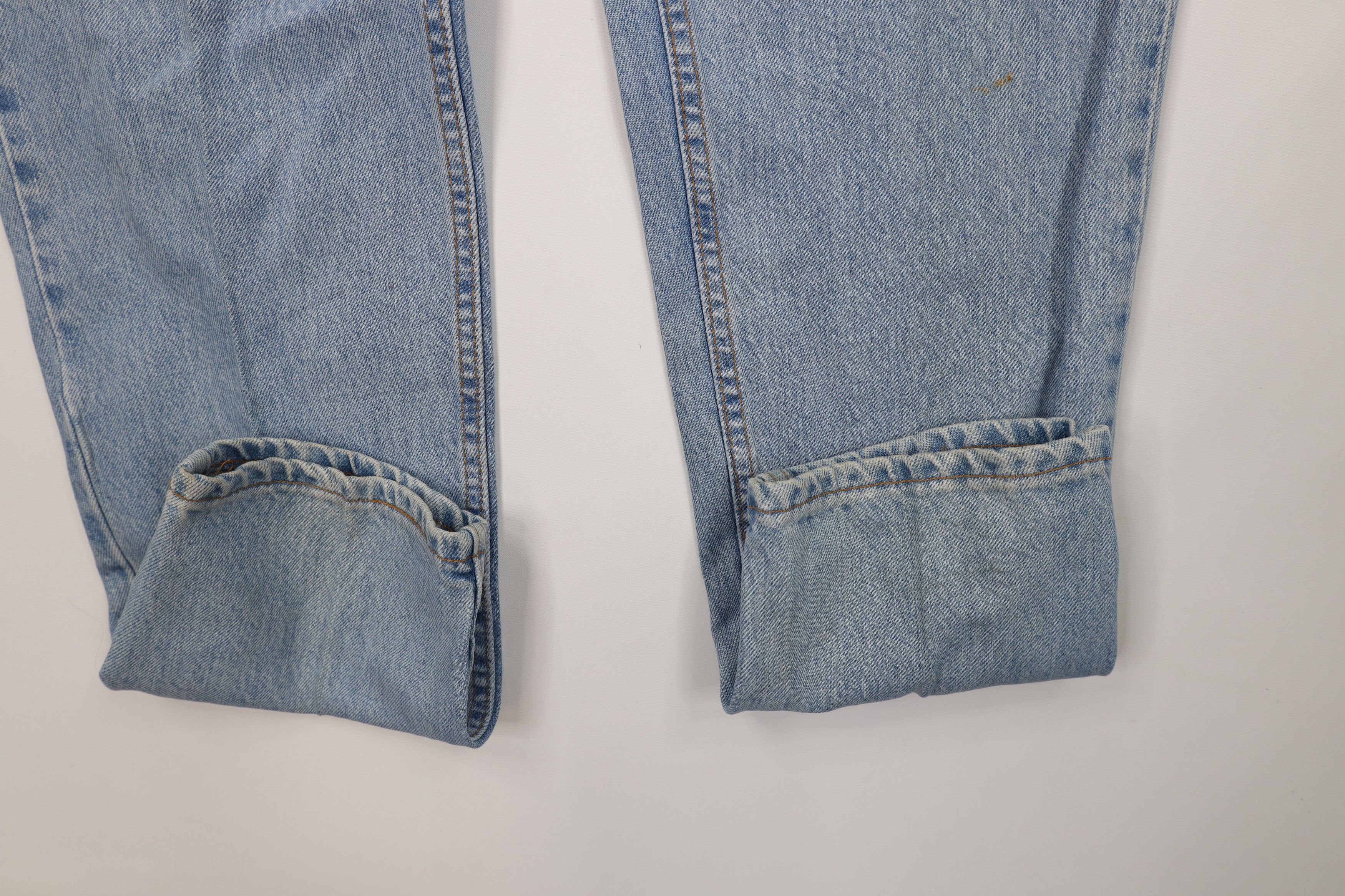 Levi's Vintage 90s Levis 550 Relaxed Tapered Leg Denim Jeans USA Size 36" / US 14 / IT 50 - 5 Thumbnail