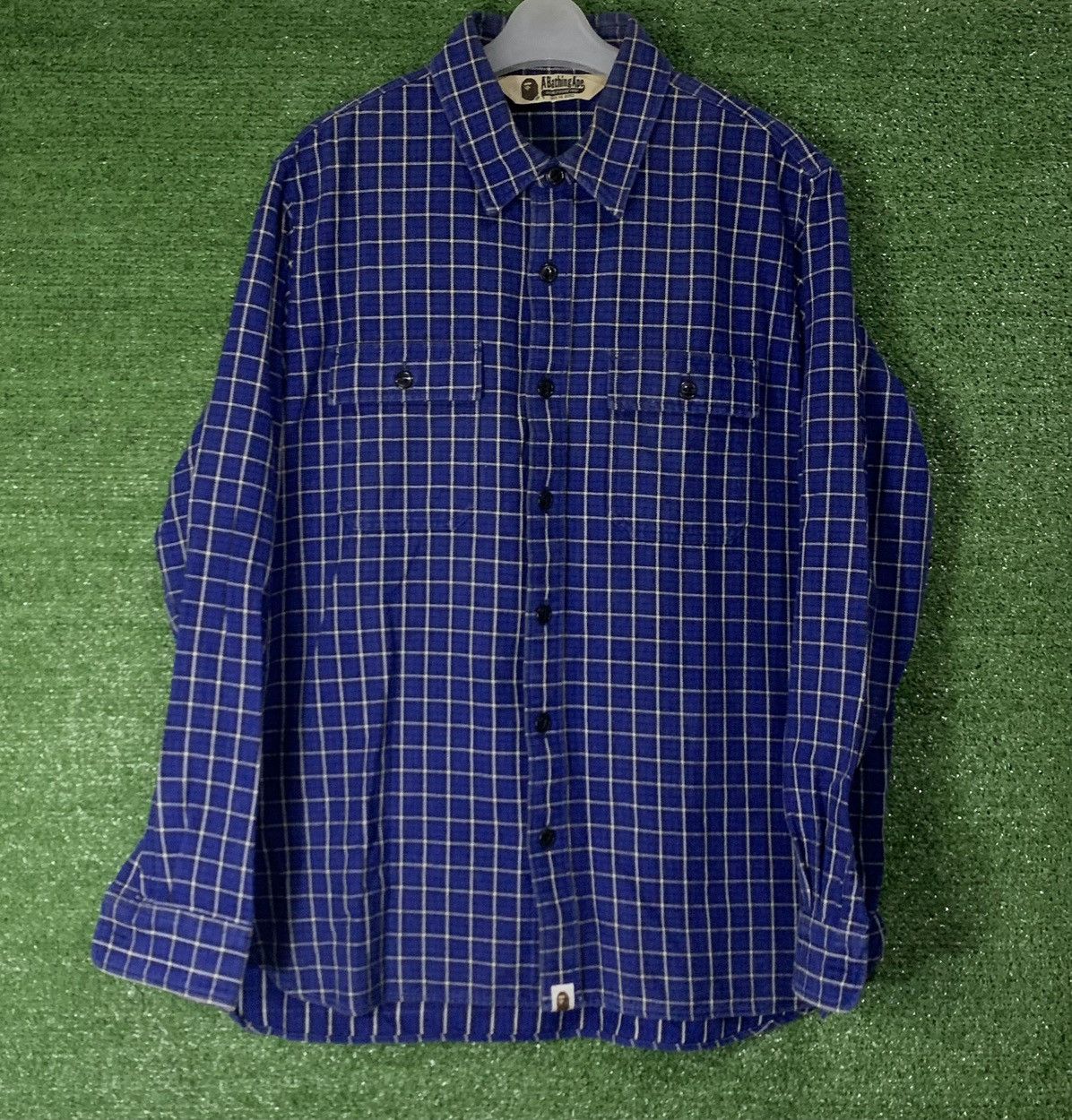 Bape FLANEL BAPE BUTTONS DOWN LONG SLEEVE Size US L / EU 52-54 / 3 - 1 Thumbnail