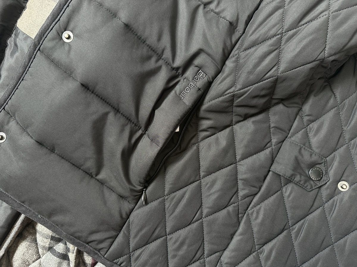 Barbour BARBOUR Straition Quilted Black Women’s Jacket Winter Tartan Size L / US 10 / IT 46 - 11 Thumbnail
