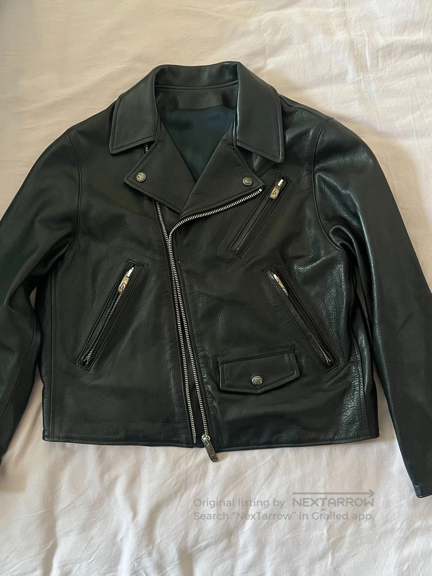 Porter Classic Porter Classic PC Riders Leather Jacket. Size XXS / US 00 / IT 34 - 2 Thumbnail