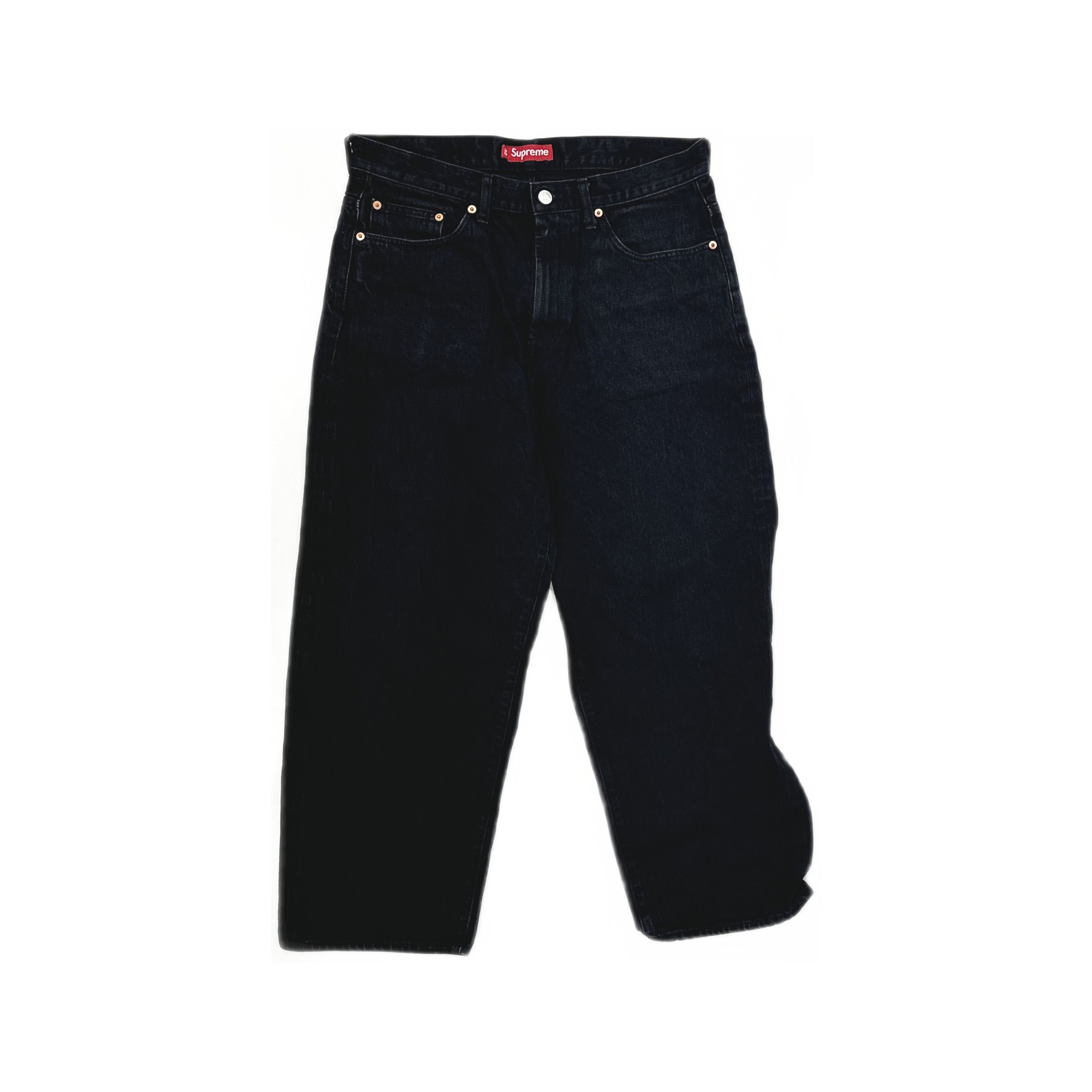 Supreme Supreme Black Denim Jeans Size 32 Size US 32 / EU 48 - 1 Thumbnail