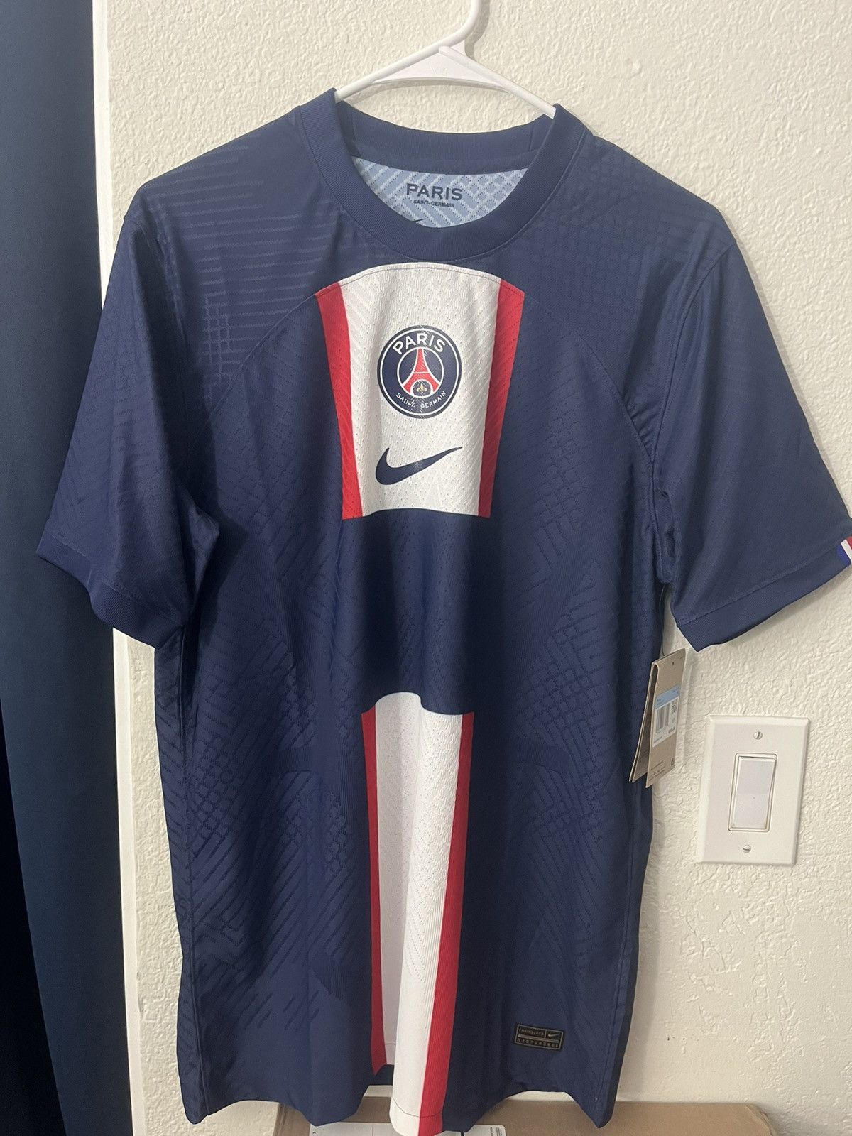 Nike Nike 2022/23 Paris Saint Germain PSG Authentic Home Soccer Size US M / EU 48-50 / 2 - 1 Thumbnail