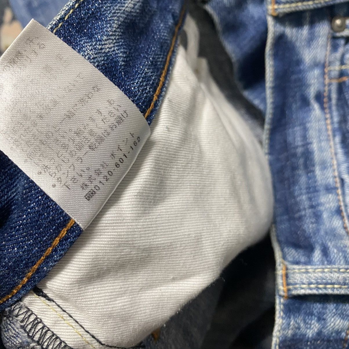 Japanese Brand GLOBAL WALK Distressed Denim Selvedge Jeans Size US 33 - 22 Thumbnail