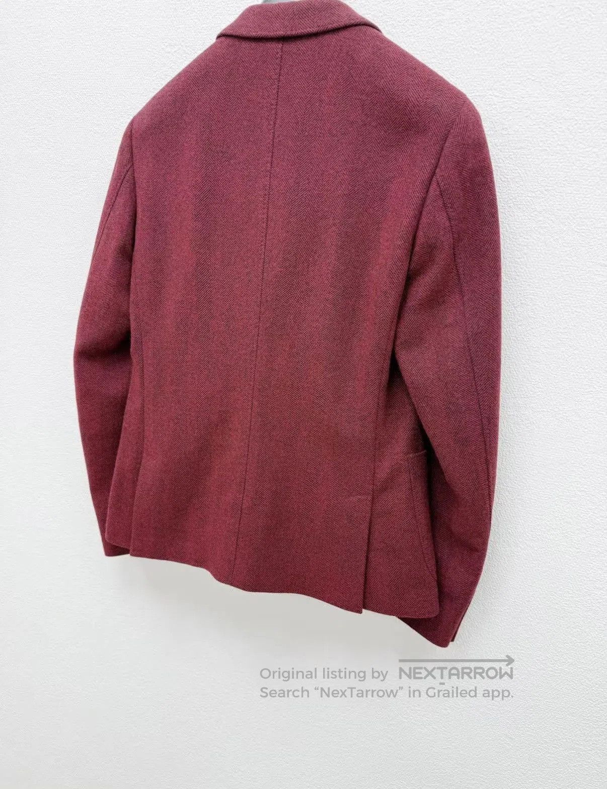 Gucci Red Lightweight Blazer . Size US S / EU 44-46 / 1 - 5 Thumbnail