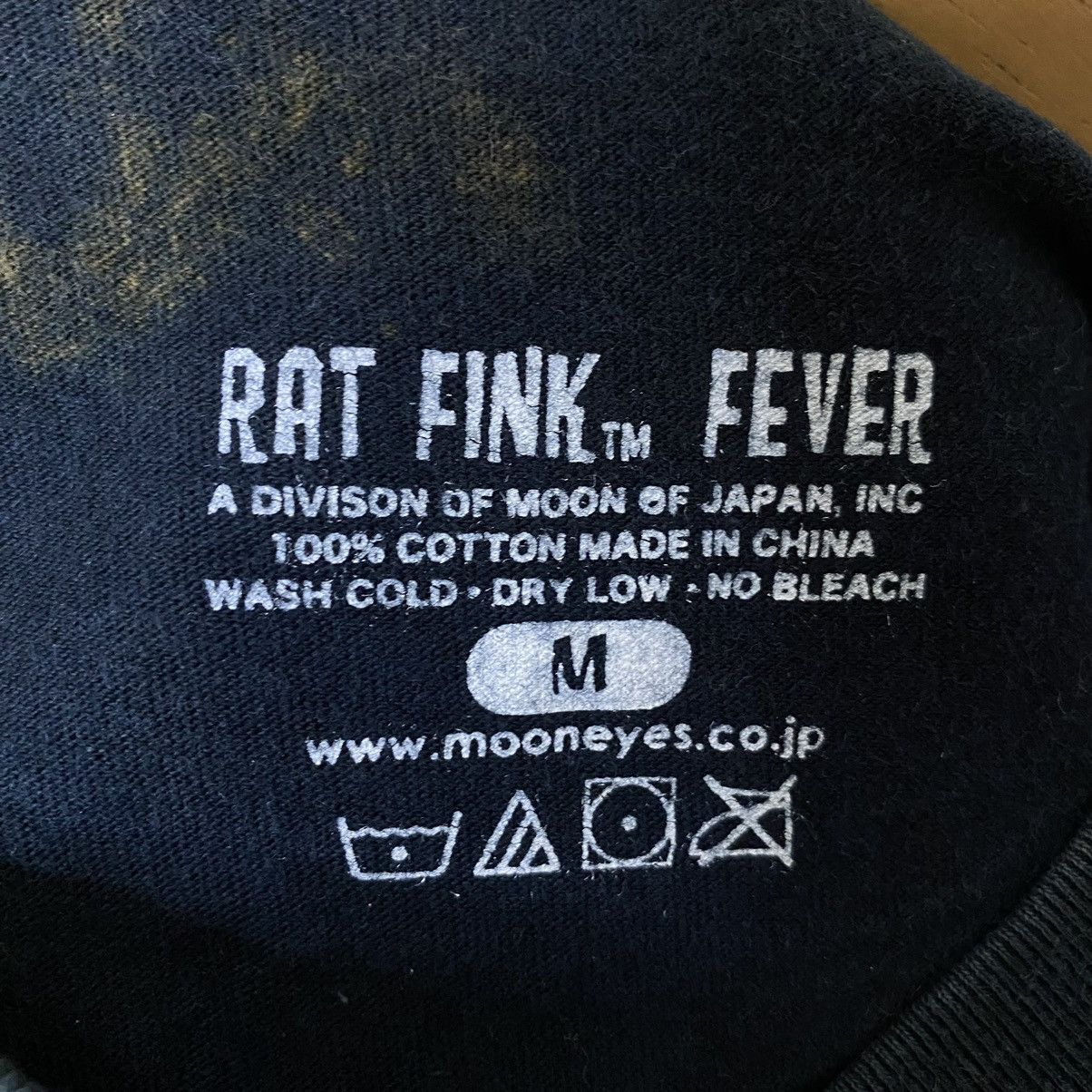 Japanese Brand × Vintage Y2K Mooneyes Japan x Ratfink Fever T Shirt Size US M / EU 48-50 / 2 - 4 Thumbnail