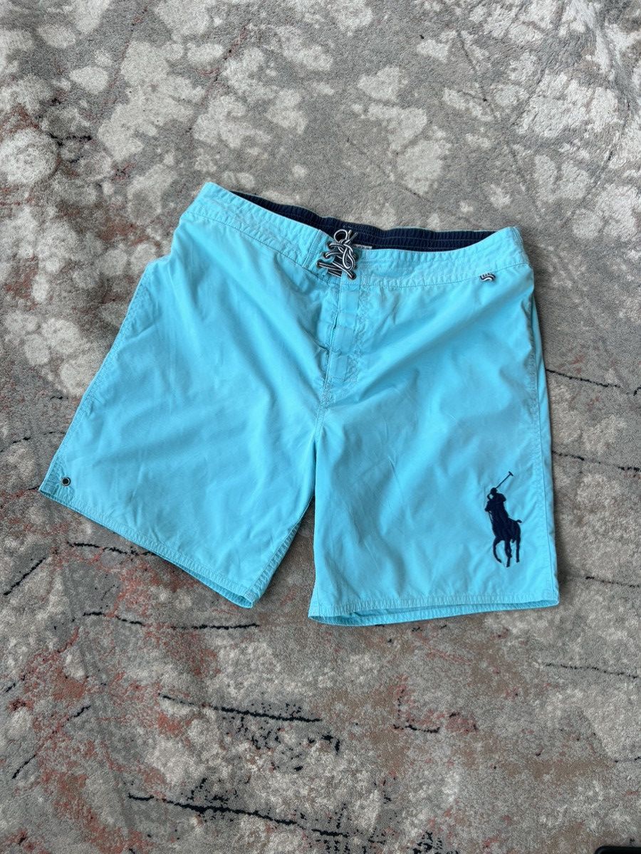 Polo Ralph Lauren Vintage Polo Ralph Lauren Swimming Shorts Size US 36 / EU 52 - 1 Thumbnail