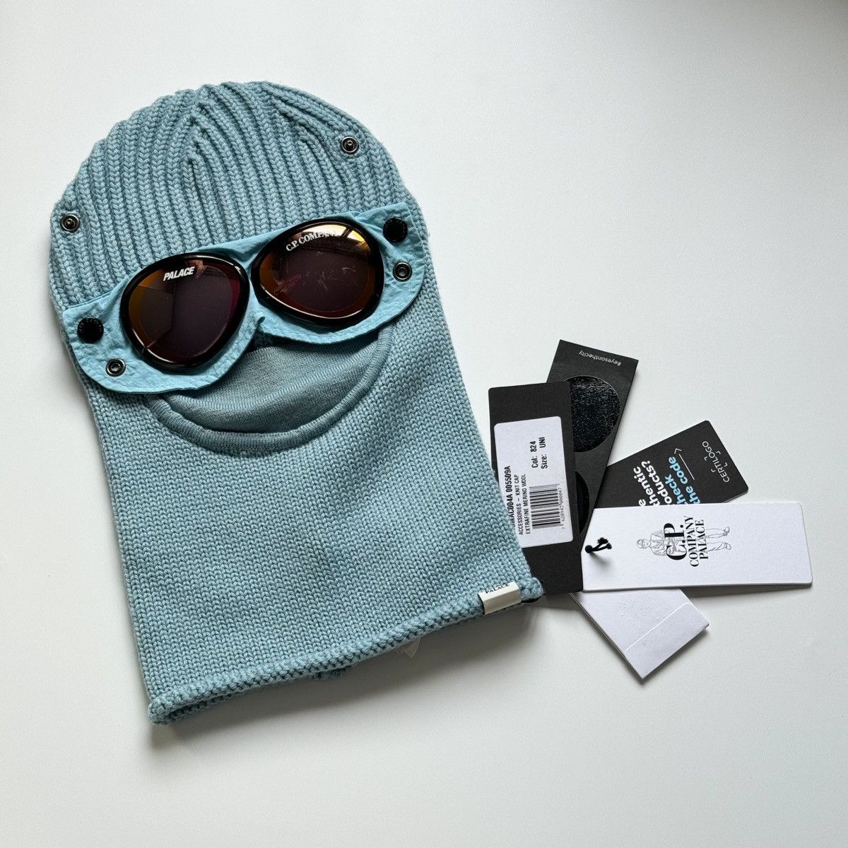 C.P. Company × Palace Palace x C.P. Company Goggle Balaclava | Grailed