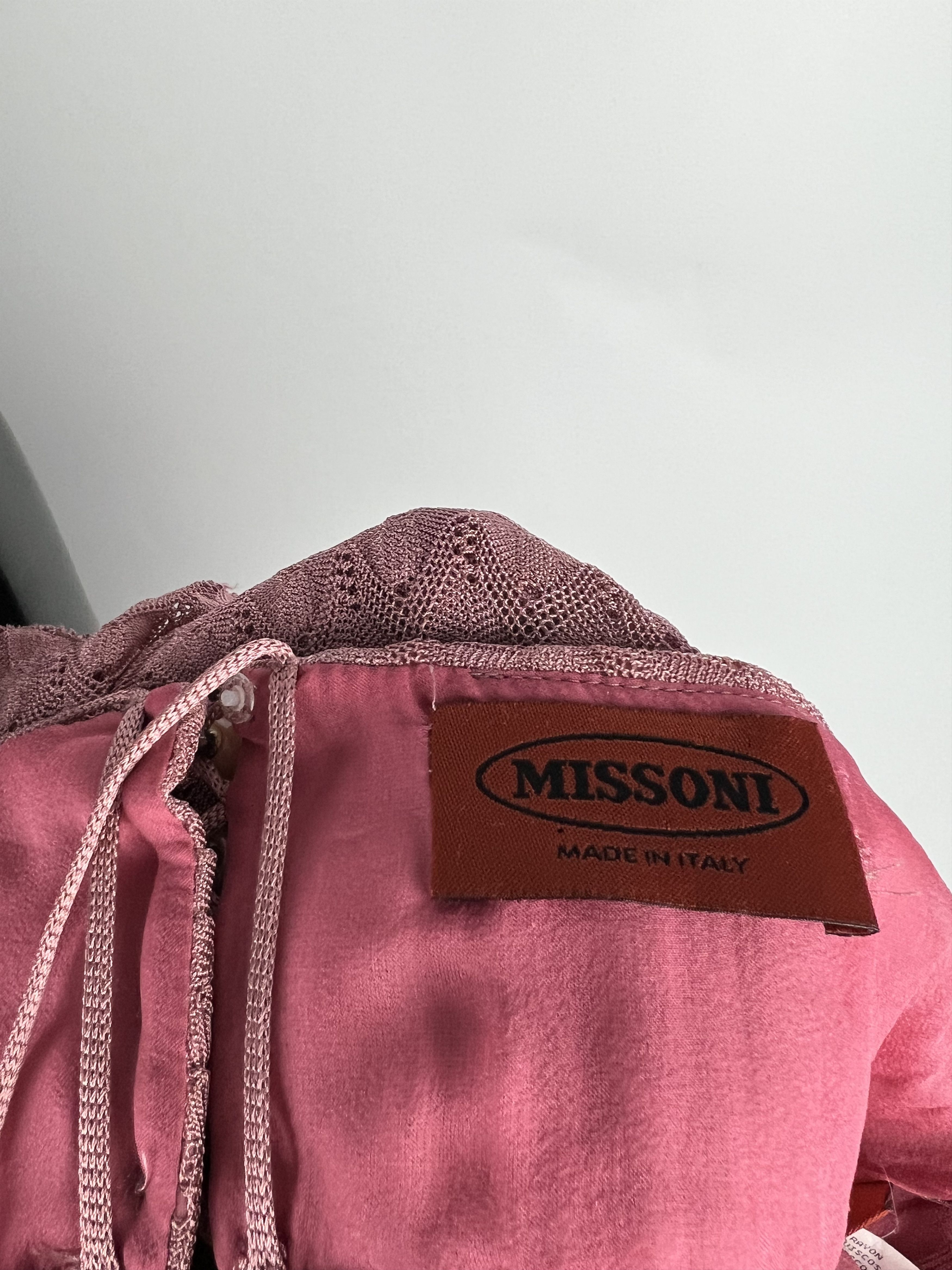 Missoni × Vintage Missoni Vintage Top Blouse Size IT44 Size M / US 6-8 / IT 42-44 - 7 Thumbnail
