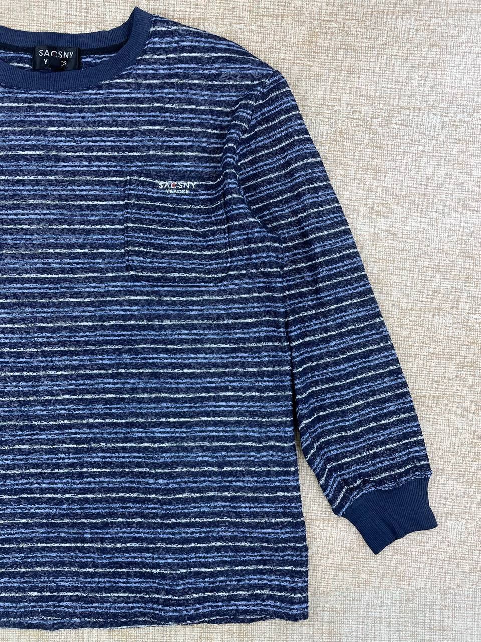 Vintage × Y's × Yohji Yamamoto Vintage Yohji Yamamoto Y'saccs Stripes Shirt Casual Wear Size US M / EU 48-50 / 2 - 3 Thumbnail