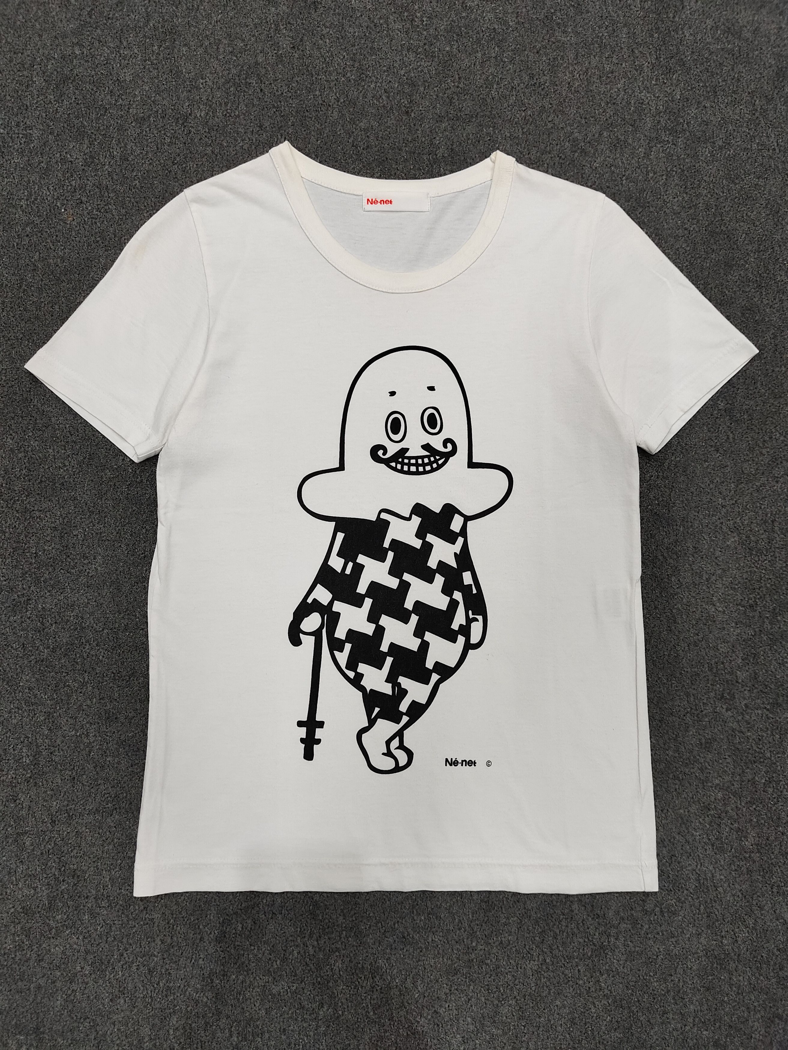 Ne-Net 🇯🇵 Ne-Net 🇯🇵 By Issey Miyake Co Graphic Baby Tee Size M / US 6-8 / IT 42-44 - 1 Thumbnail