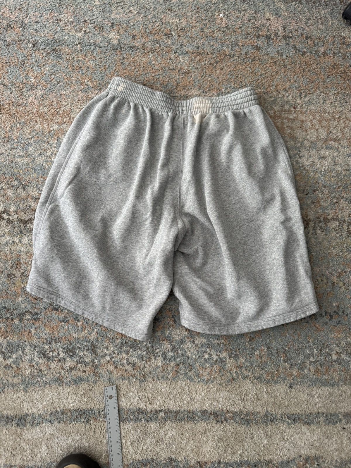 Jordan Brand Jordan Y2K Baggy Grey Sweatshorts 2XL Grunge Size US 32 / EU 48 - 6 Thumbnail