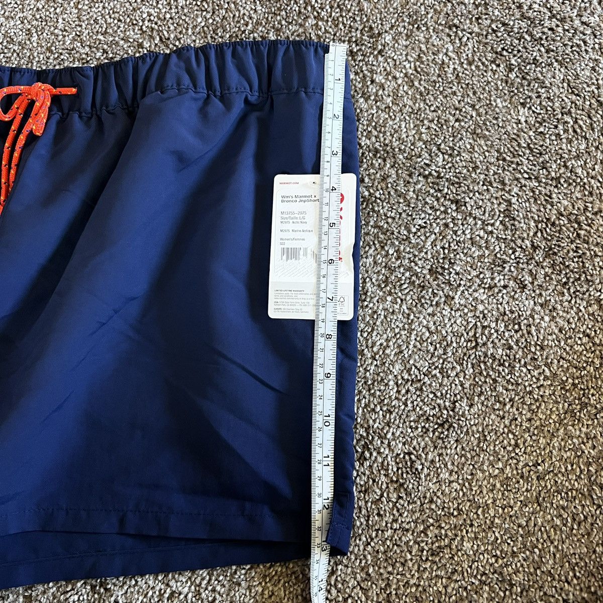 Marmot Marmot X Bronco Women's Juniper Navy Performance UPF 50 Size 30" / US 8 / IT 44 - 7 Thumbnail