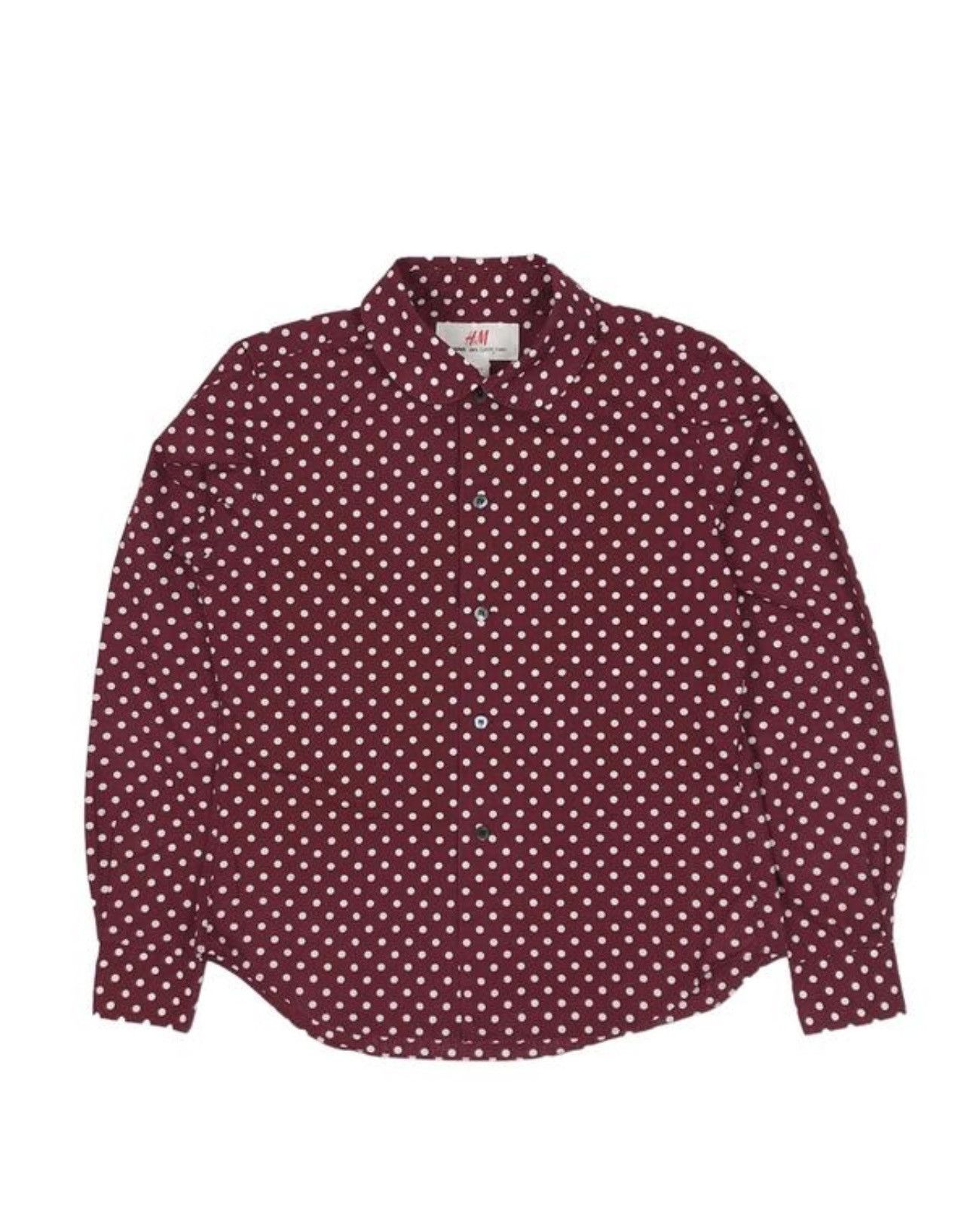 Comme des Garcons × Japanese Brand Comme des Garçons CDG x H&M avant garde polk dot shirt Size S / US 4 / IT 40 - 2 Thumbnail