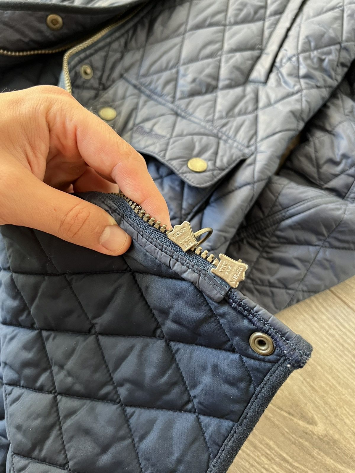 Barbour Vintage Barbour Woman’s Tarn Quilted Avant Garde Jacket Size S / US 4 / IT 40 - 9 Thumbnail