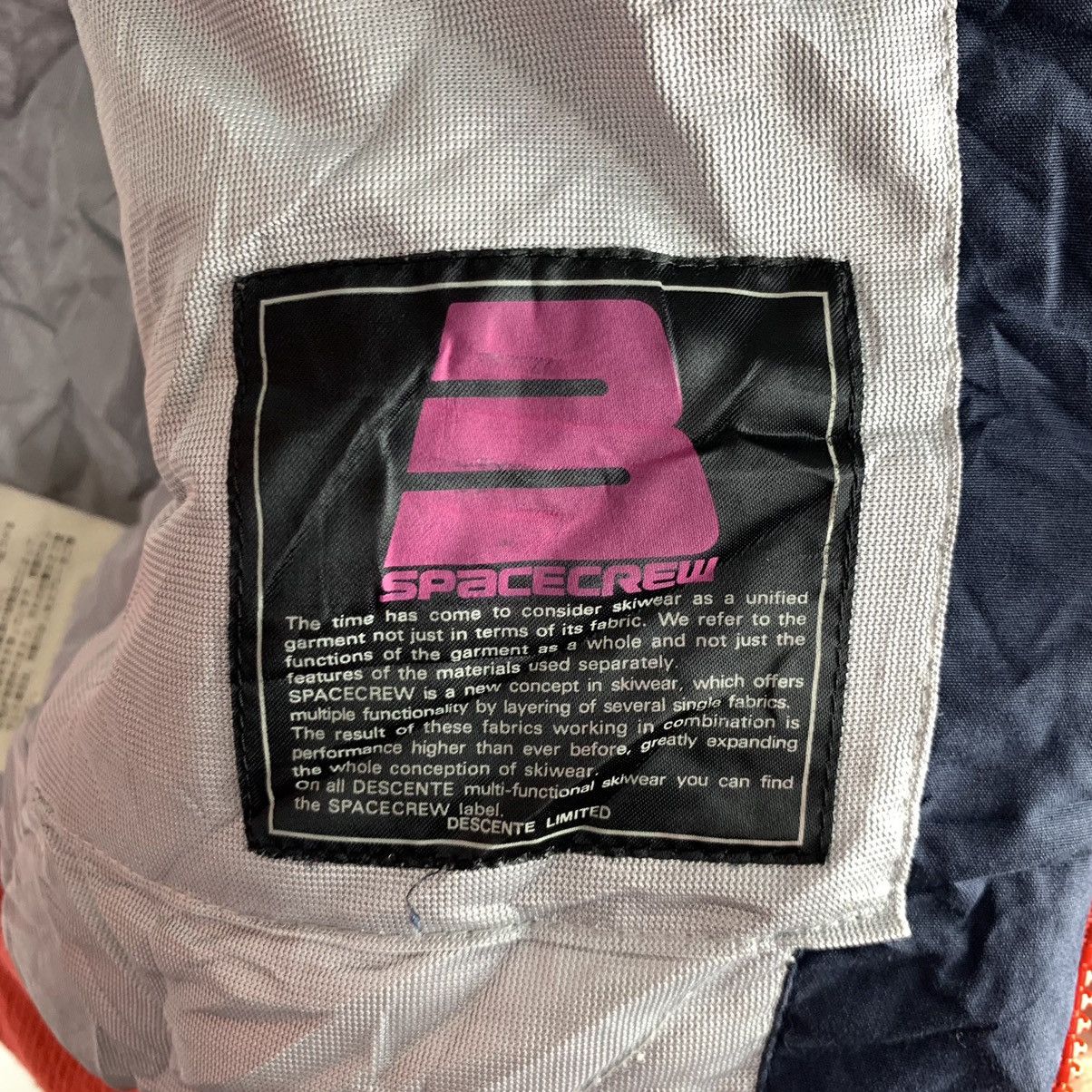 Descente × Japanese Brand × Vintage Vintage Descente Spacecrew Full Zip Jacket Size US L / EU 52-54 / 3 - 15 Thumbnail