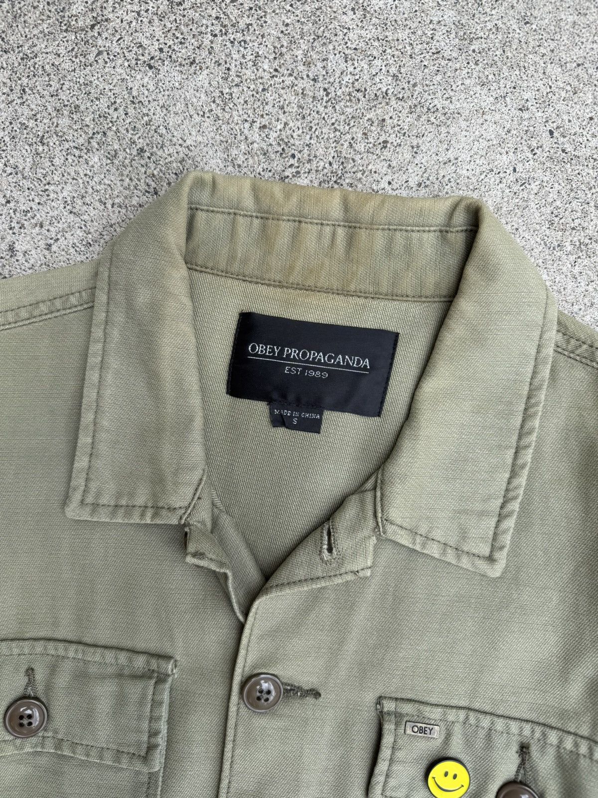Obey Obey Military Shirt Size US S / EU 44-46 / 1 - 4 Thumbnail