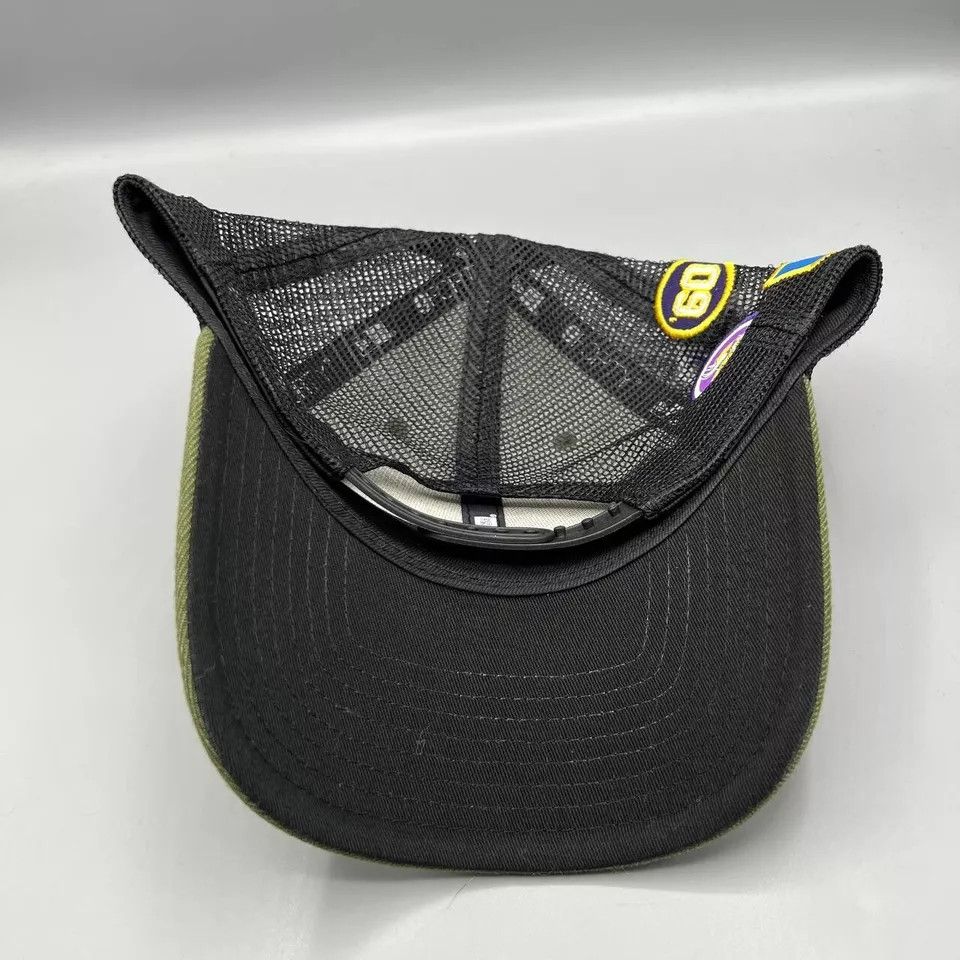 New Era Minnesota Vikings Trucker Hat Men Green Snap Back Cap New Size ONE SIZE - 4 Thumbnail